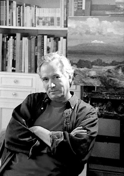 Enrique Sánchez in his studio